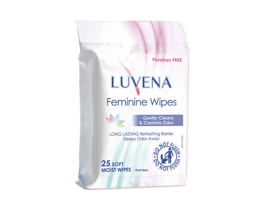 LUVENA Feminine Wipes (25 count pouch)
